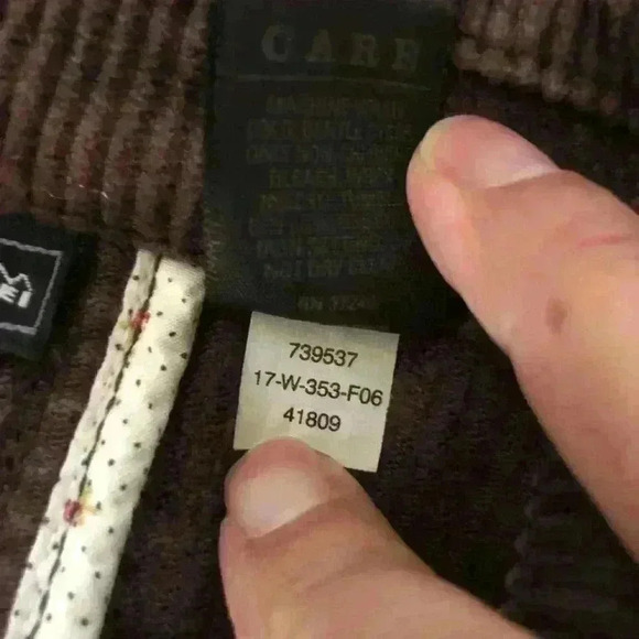 REI Dark Brown Curduroy Blazer Jacket Women Small - Picture 8 of 8